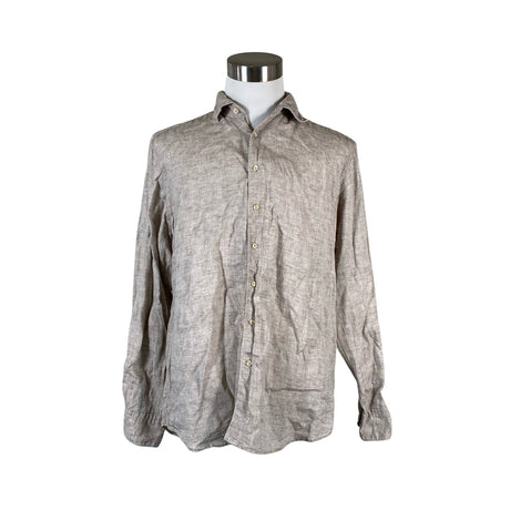Unisex Stenströms - Collared shirt, size XL - Brown ()