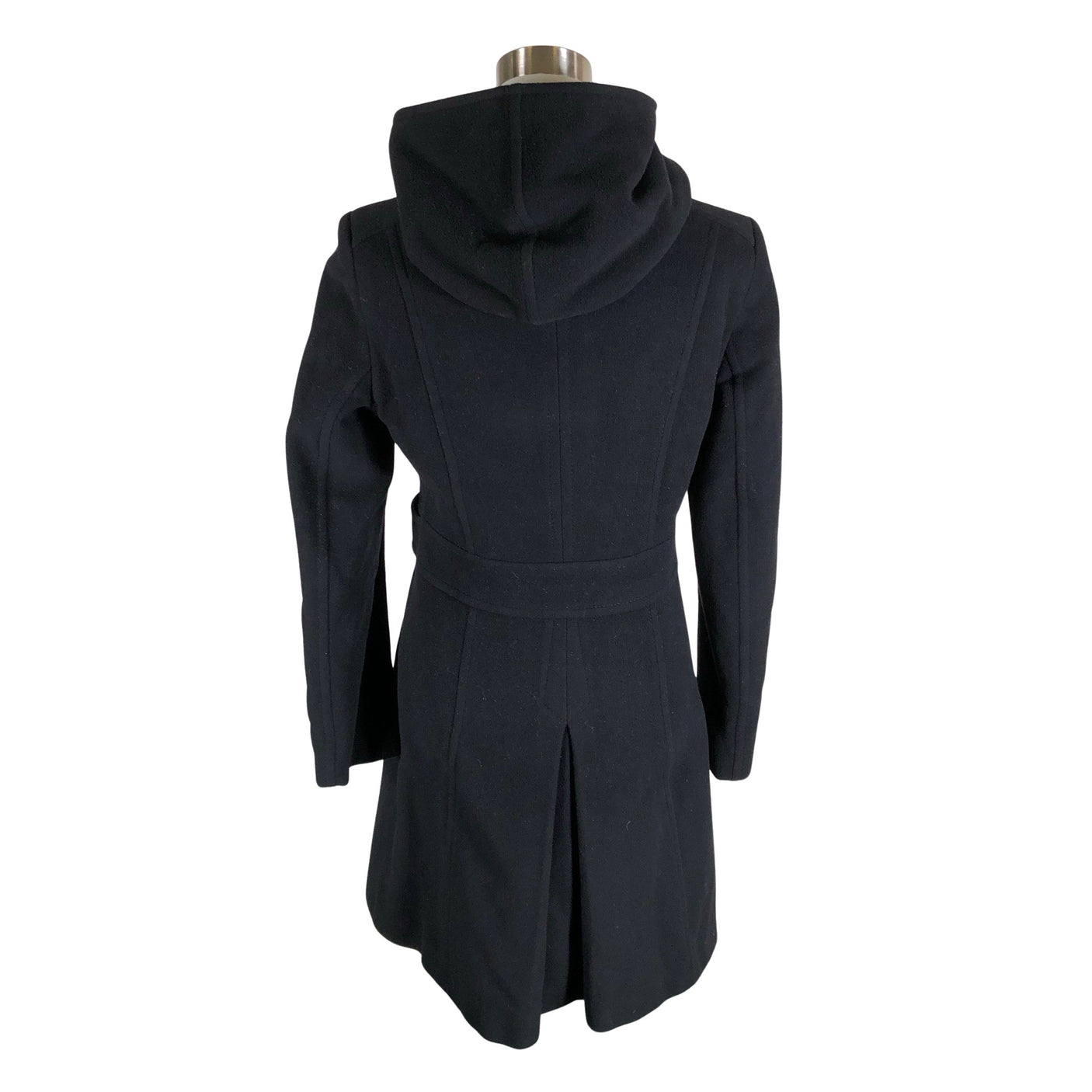 Unisex MasCara - Wool coat, size 38 - Black (2)