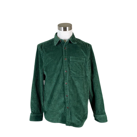 Unisex Madewell - Collared shirt, size M - Green ()