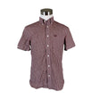 Unisex Fred Perry - Collared shirt, size M - Wine red ()