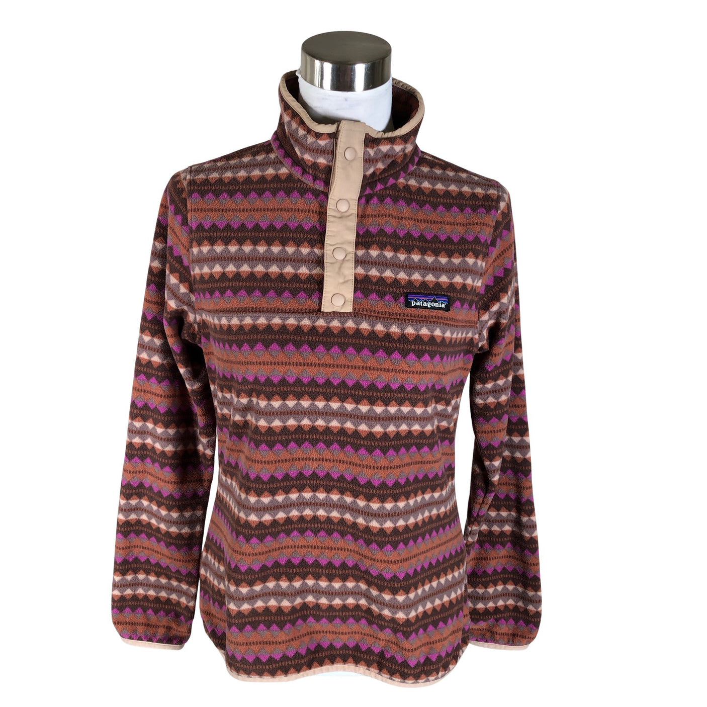 Unisex Patagonia - Fleece shirt, size 36 - Brown (1)