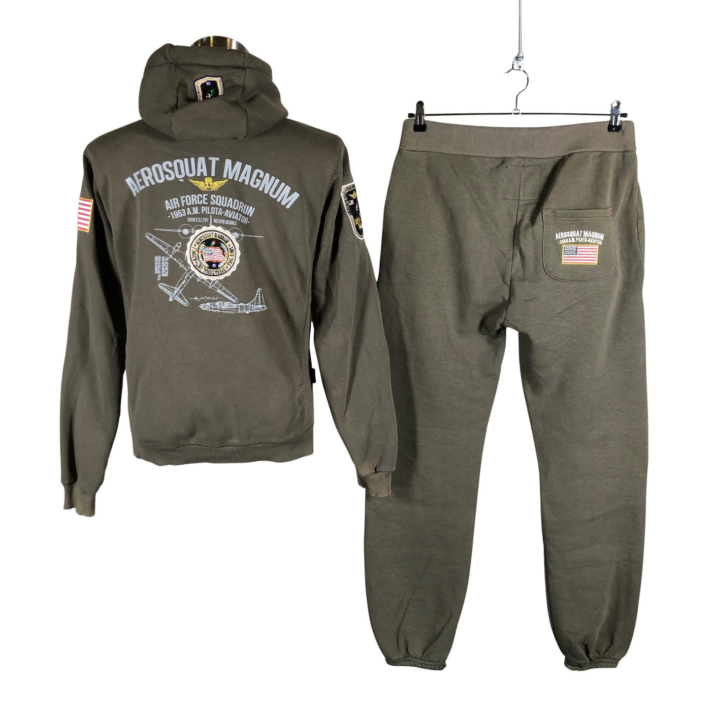 Unisex Aerosquat Magnum - Sweatshirt and pants set, size 42 - Green (2)
