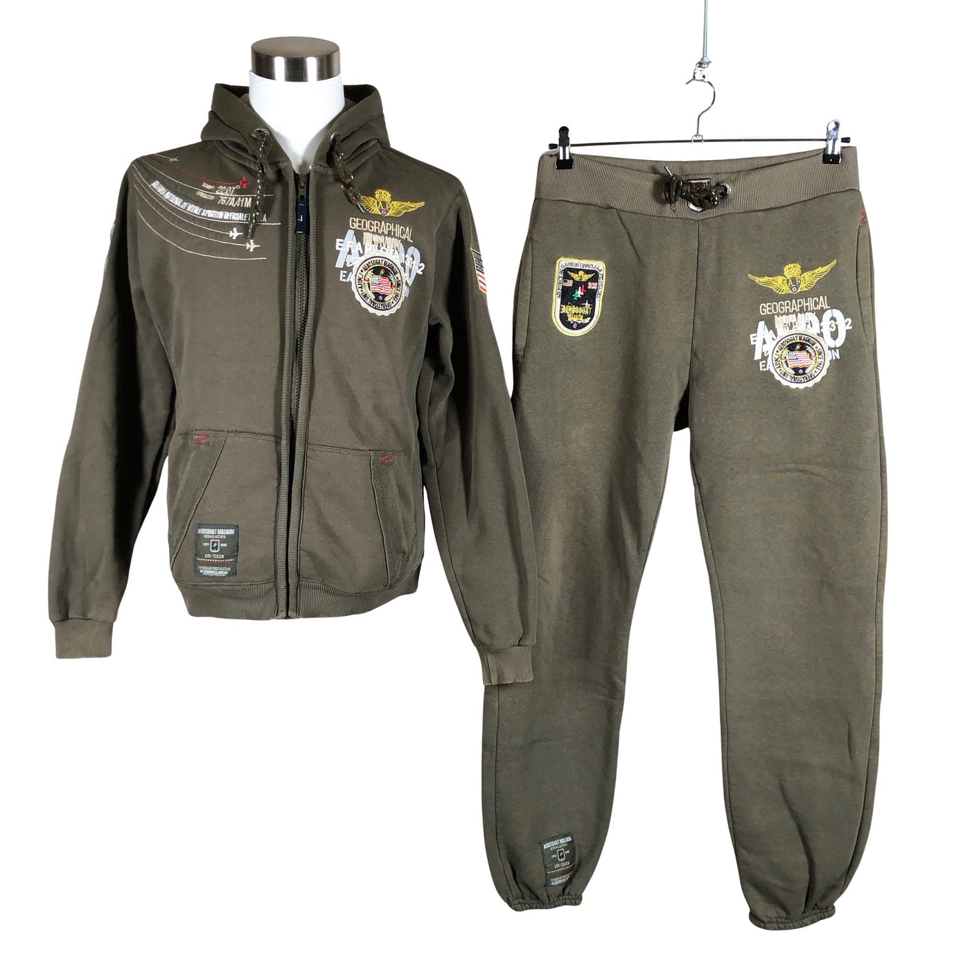 Unisex Aerosquat Magnum - Sweatshirt and pants set, size 42 - Green (1)