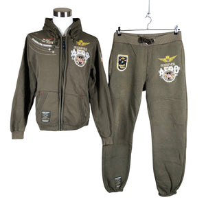 Unisex Aerosquat Magnum - Sweatshirt and pants set, size 42 - Green (1)