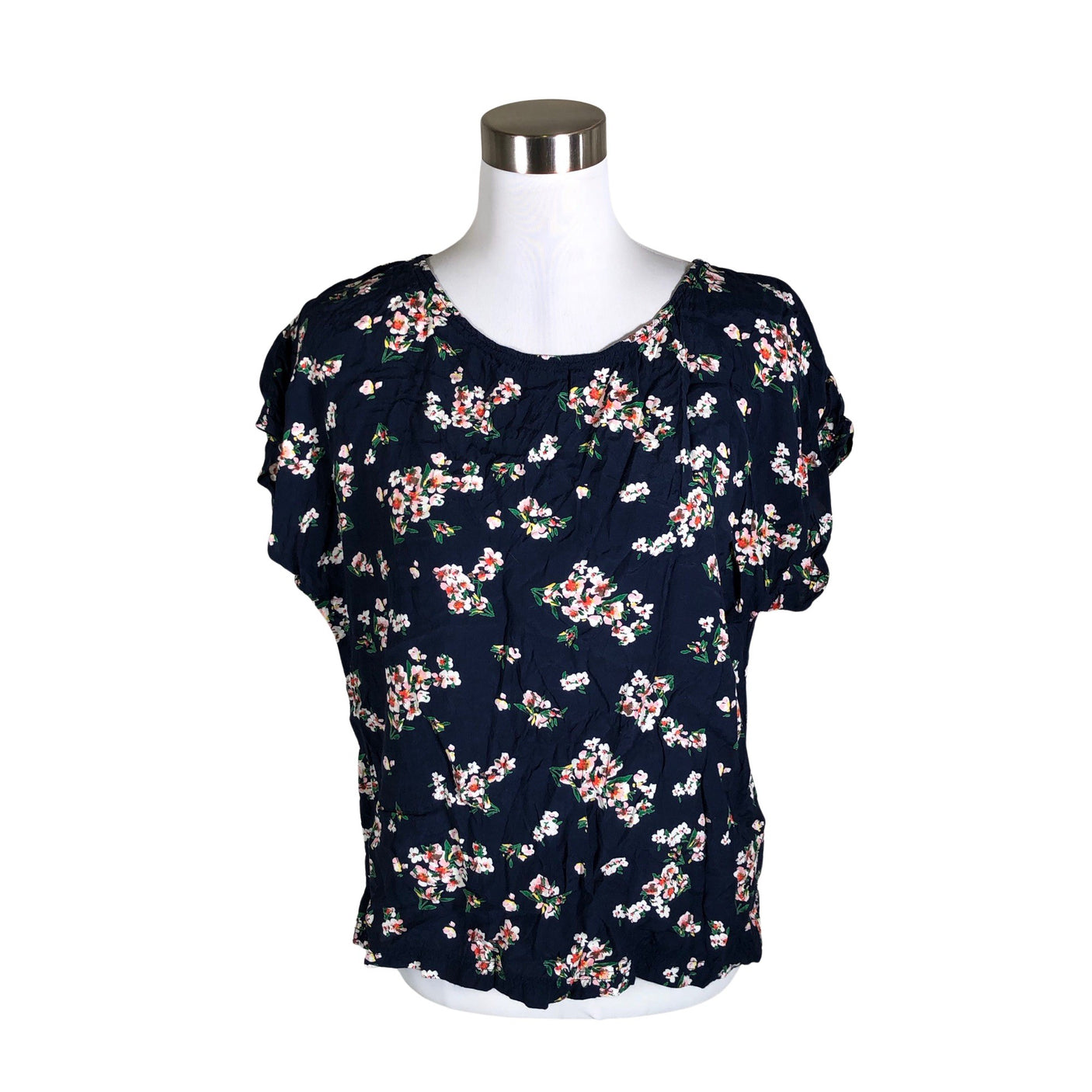 Unisex Lindex - Short-sleeved blouse, size 40 - Blue (1)