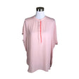 Unisex Lindex - Short-sleeved blouse, size 40 - Light pink ()