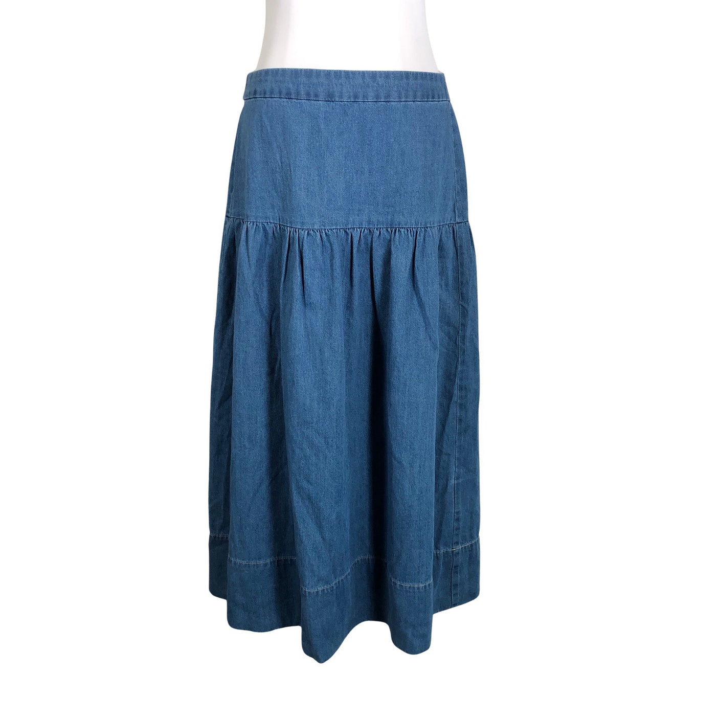 Unisex Part two - Denim skirt, size 38 - Blue (1)