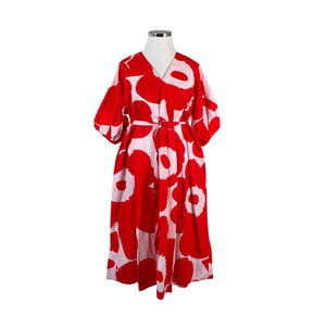 Unisex Marimekko - Dress, size 42 - Red (1)