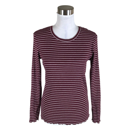 Unisex Selected - Tricot shirt, size 40 - Wine red ()