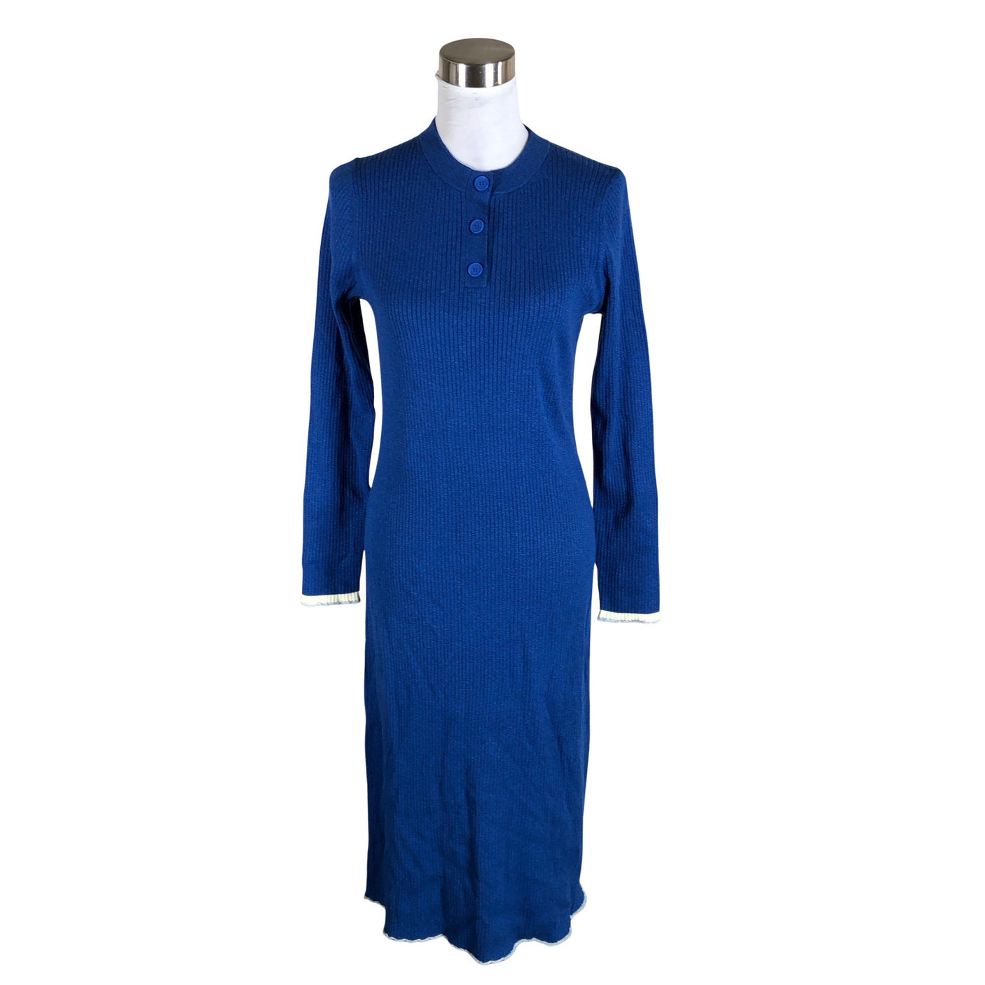 Unisex Uniqlo - Knit dress, size 40 - Blue (1)