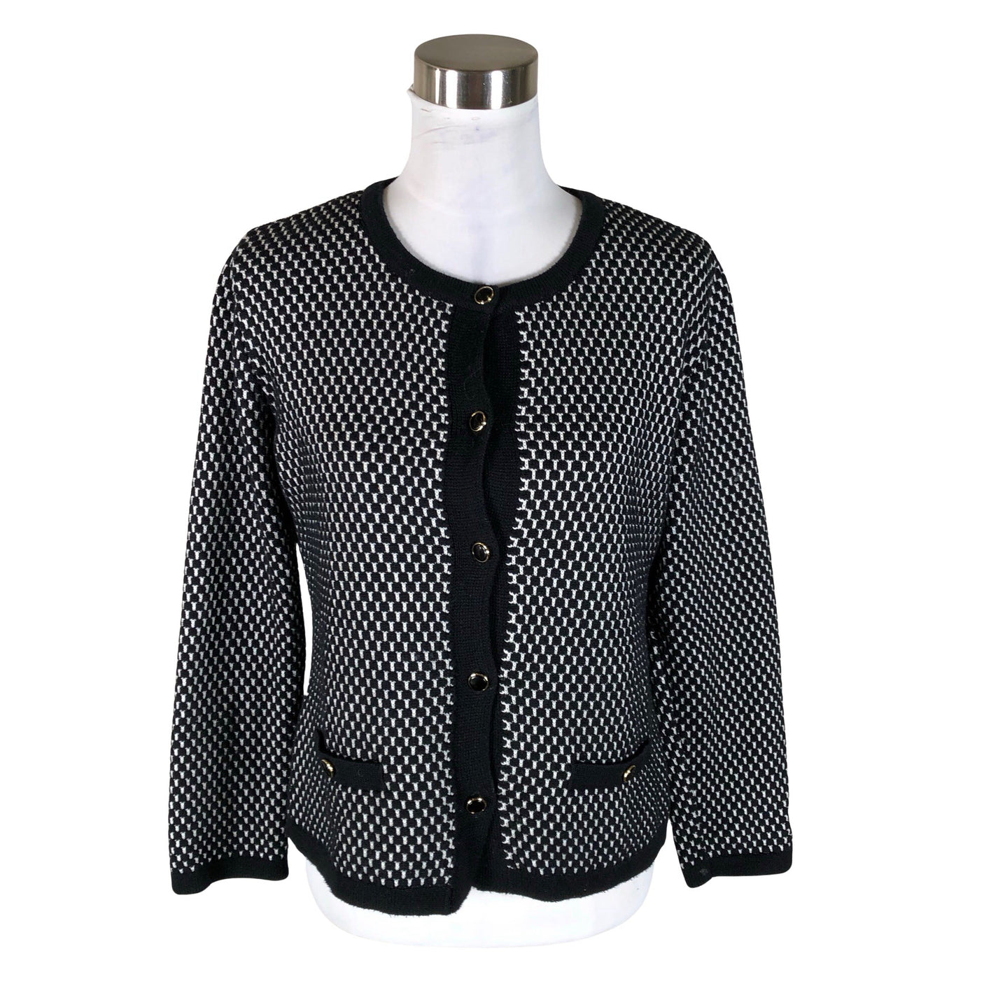Unisex Skovhuus - Cardigan, size 38 - Black (1)