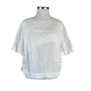 Unisex Nanso - Short-sleeved blouse, size 44 - White (1)