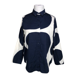 Unisex Marimekko - Blouse, size 42 - Blue (1)