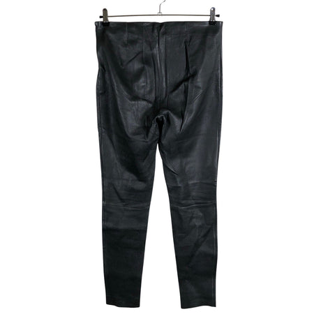 Unisex Summum Woman - Leather pants, size 42 - Black (2)