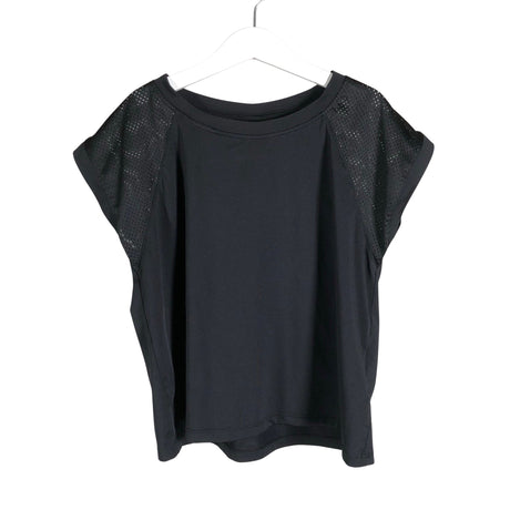 Unisex Soc - Sports shirt, short sleeve, size 146 - 152 - Black ()