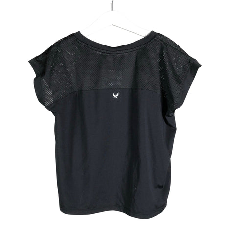 Unisex Soc - Sports shirt, short sleeve, size 146 - 152 - Black (2)