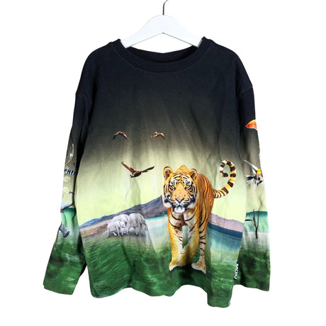 Unisex Molo Kids - Sweatshirt, size 122 - 128 - Black ()