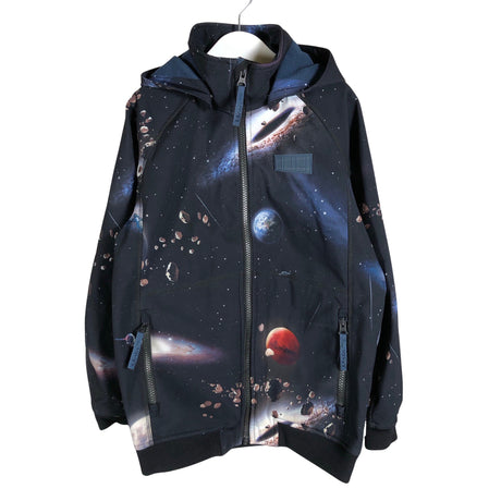 Unisex Molo Kids - Soft shell jacket, size 134 - 140 - Blue ()