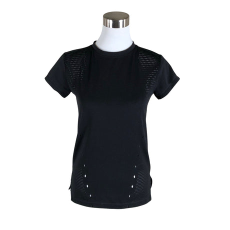Unisex Adidas - Sports shirt, short sleeve, size 36 - Black ()
