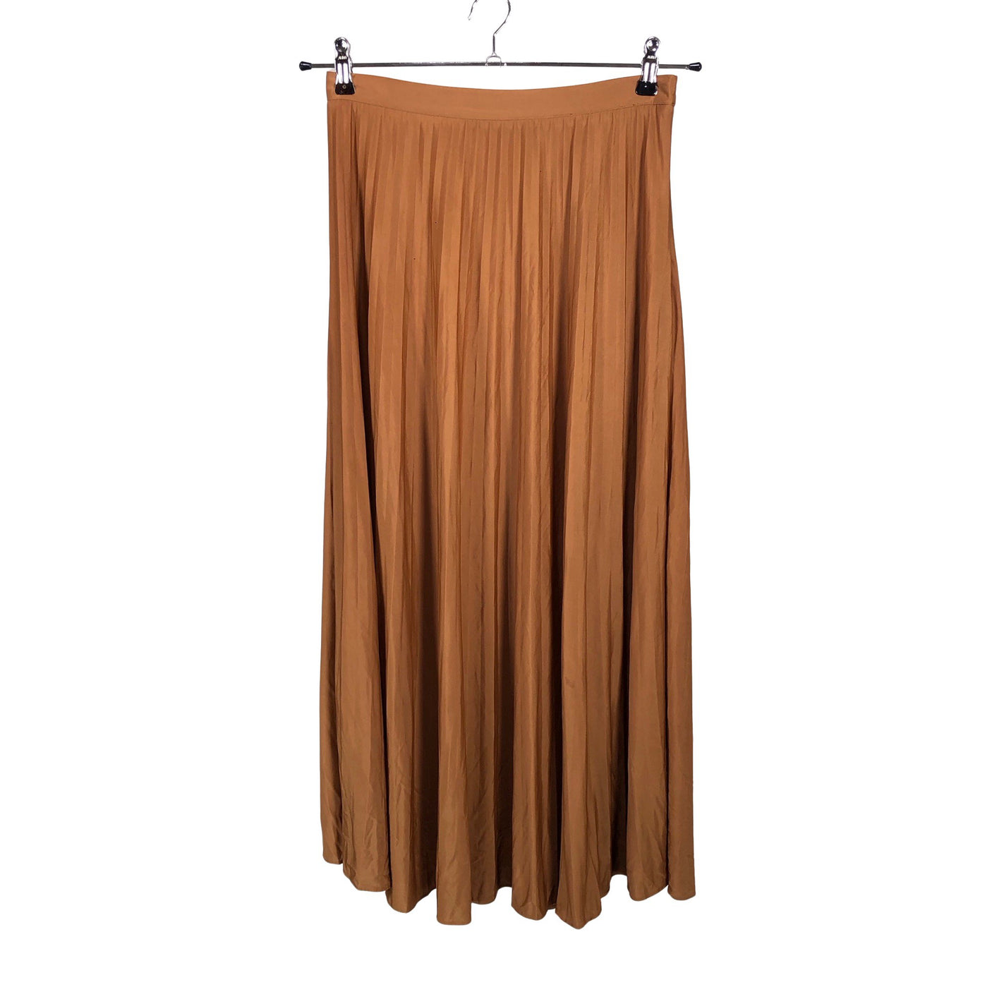 Unisex Massimo Dutti - Pleated skirt, size 36 - Brown (1)