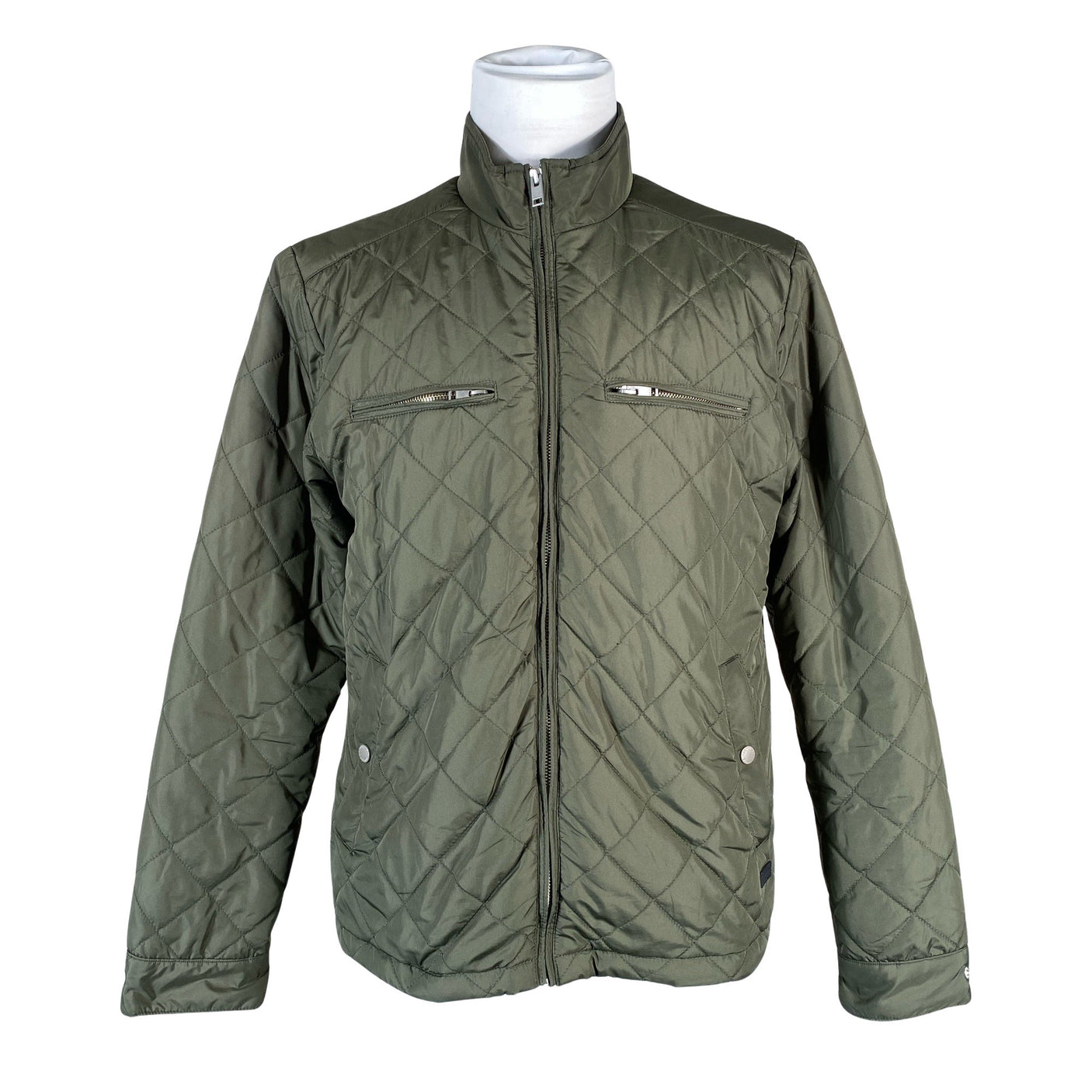 Unisex Lindbergh - Quilted jacket, size L - Green (1)