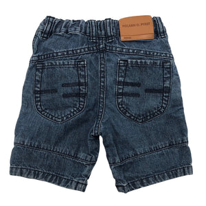Unisex Polarn O. Pyret - Denim shorts, size 68 - 74 - Blue (2)