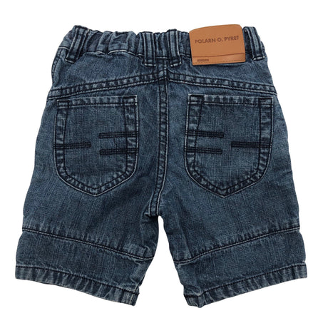 Unisex Polarn O. Pyret - Denim shorts, size 68 - 74 - Blue (2)