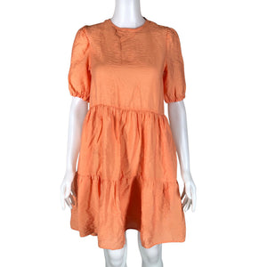 Unisex Holly & Whyte by Lindex - Schiffon dress, size 34 - Orange (1)