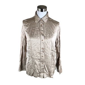 Unisex Massimo Dutti - Party shirt, size 38 - Beige (1)