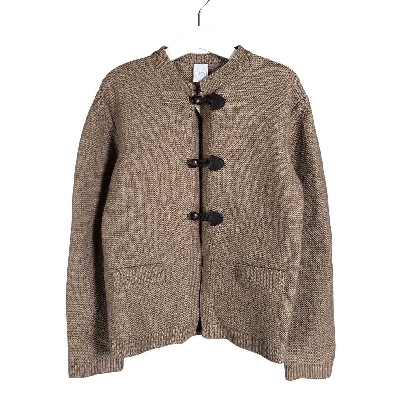 Unisex Pepa London - Cardigan, size 122 - 128 - Brown (1)