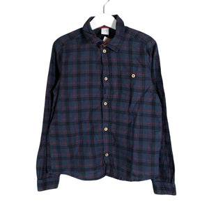 Unisex Pepa London - Collared shirt, size 122 - 128 - Blue (1)