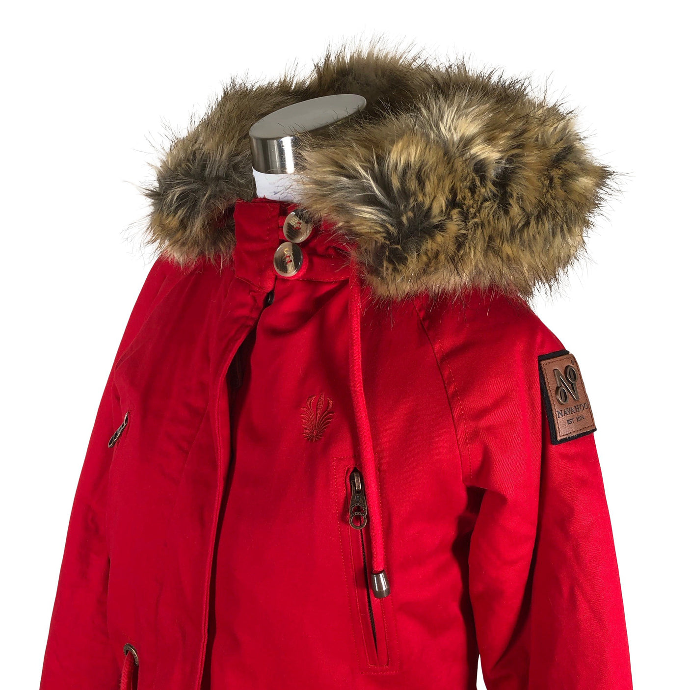 Unisex Navahoo - Winter jacket, size 40 - Red (3)