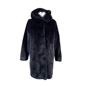 Unisex Saki - Faux fur coat, size 42 - Black (1)