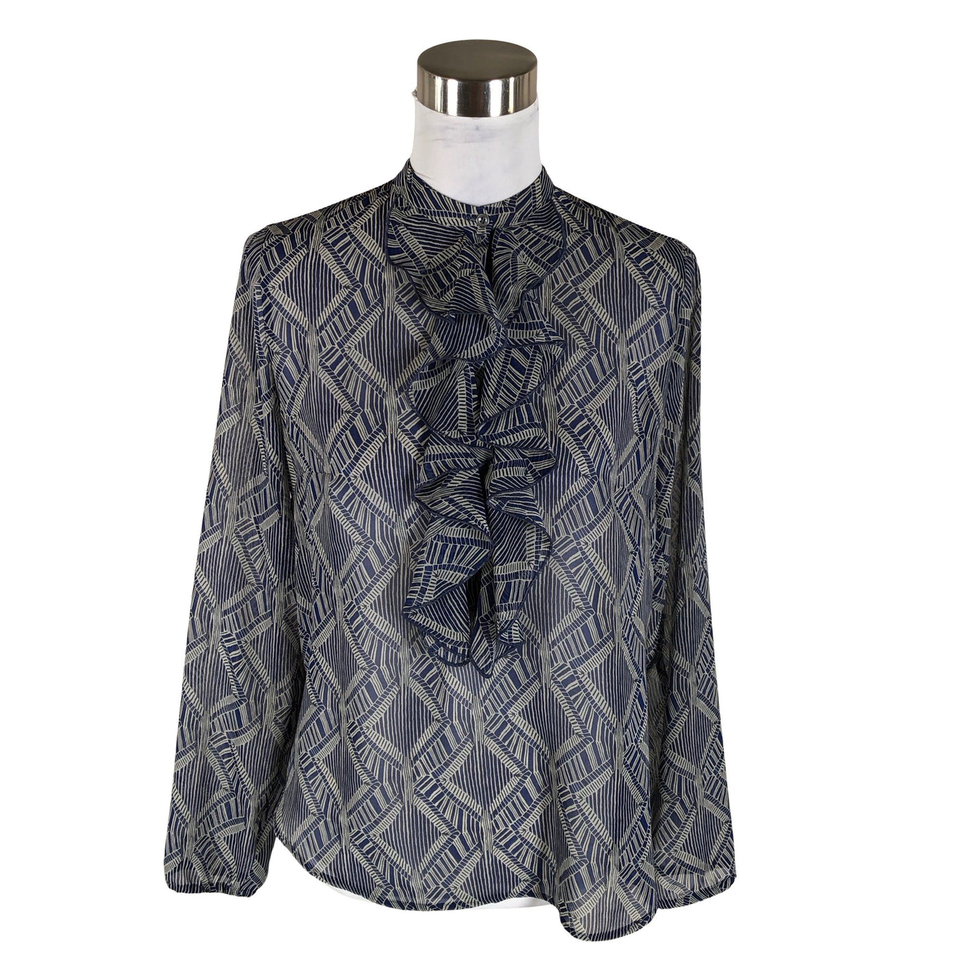 Unisex Sisley - Blouse, size 34 - Blue (1)
