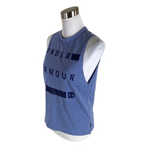 Unisex Under Armour - Sports top, size 34 - Blue (2)