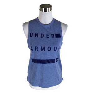 Unisex Under Armour - Sports top, size 34 - Blue (1)