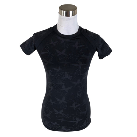 Unisex Kari Traa - Sports shirt, short sleeve, size 34 - Black ()