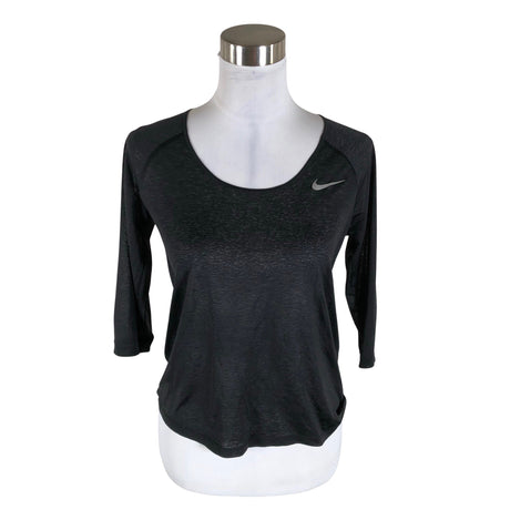 Unisex Nike - Sports shirt, short sleeve, size 36 - Black ()