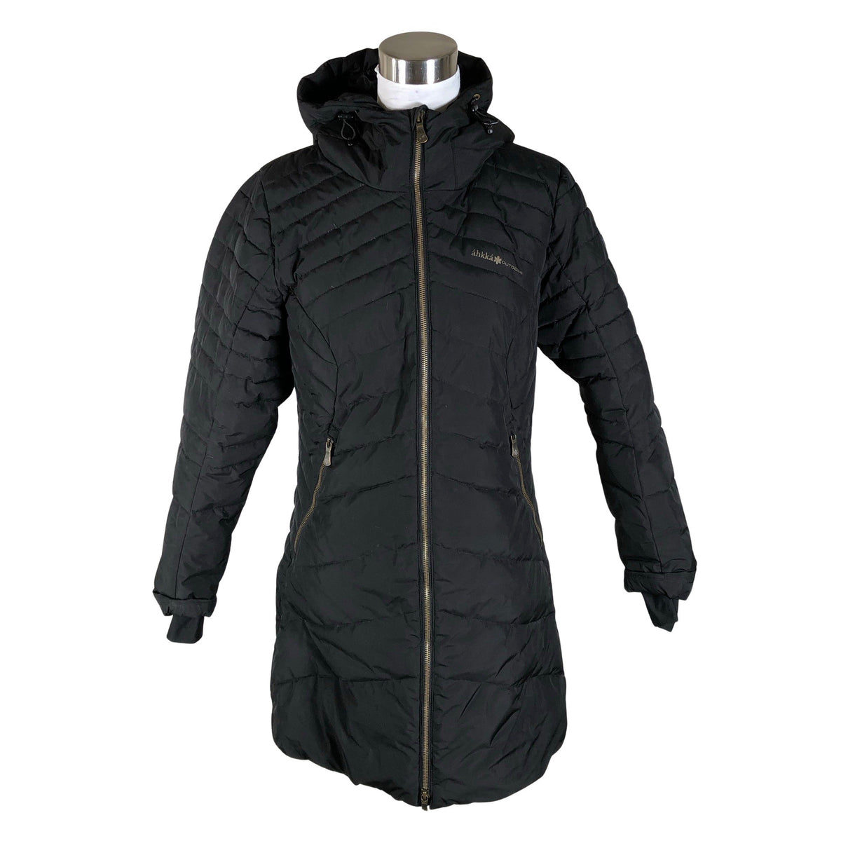 Unisex Áhkká - Down jacket, size 40 - Black (1)
