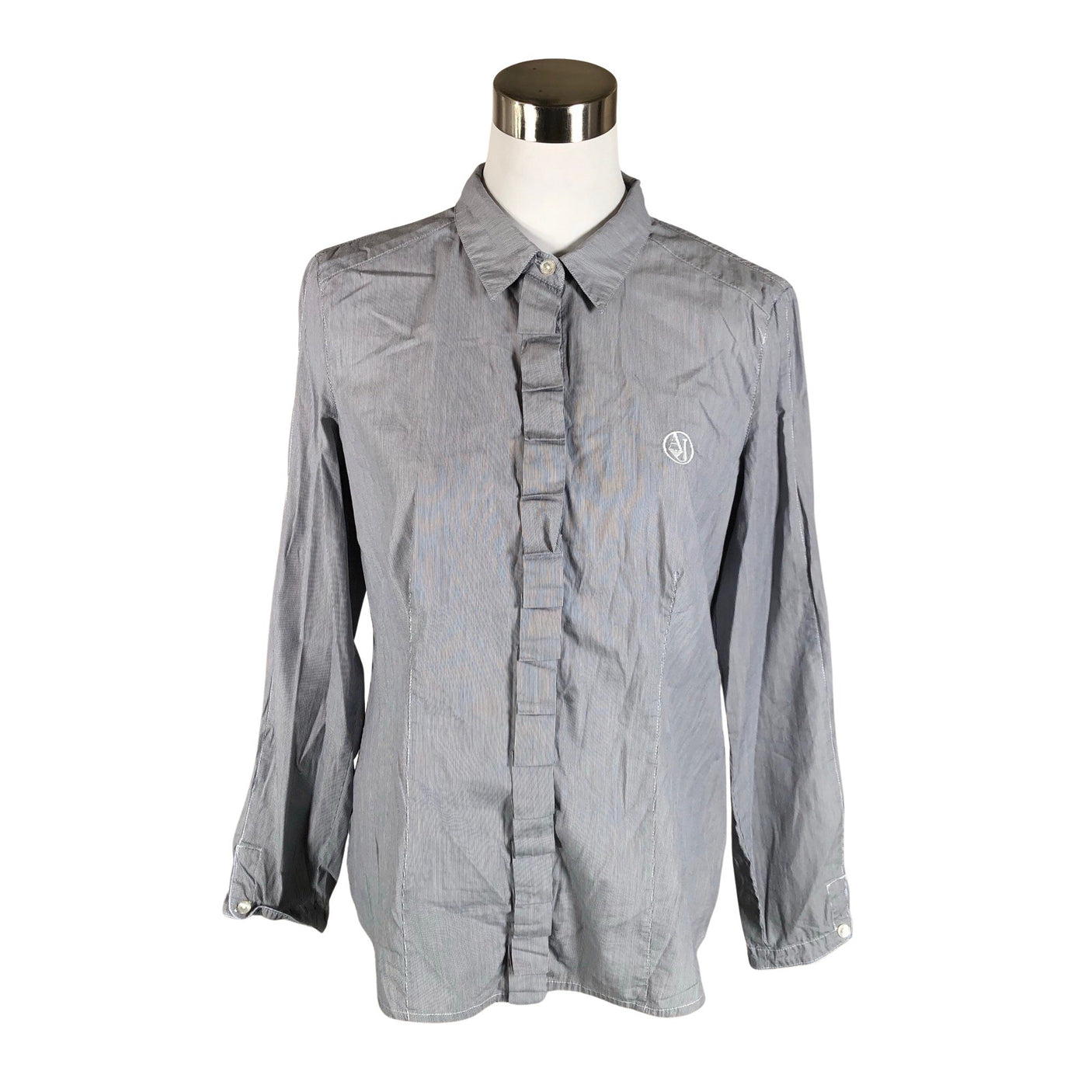 Unisex Armani Jeans - Collared shirt, size 42 - Blue (1)