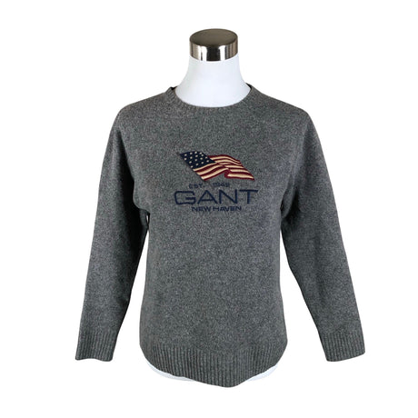 Unisex Gant - Sweater, size 38 - Gray ()