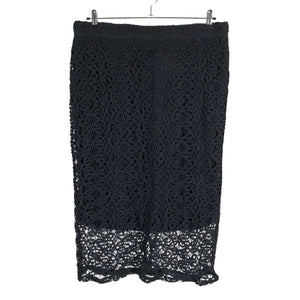 Unisex Zhenzi - Fabric skirt, size 46 - Black (1)