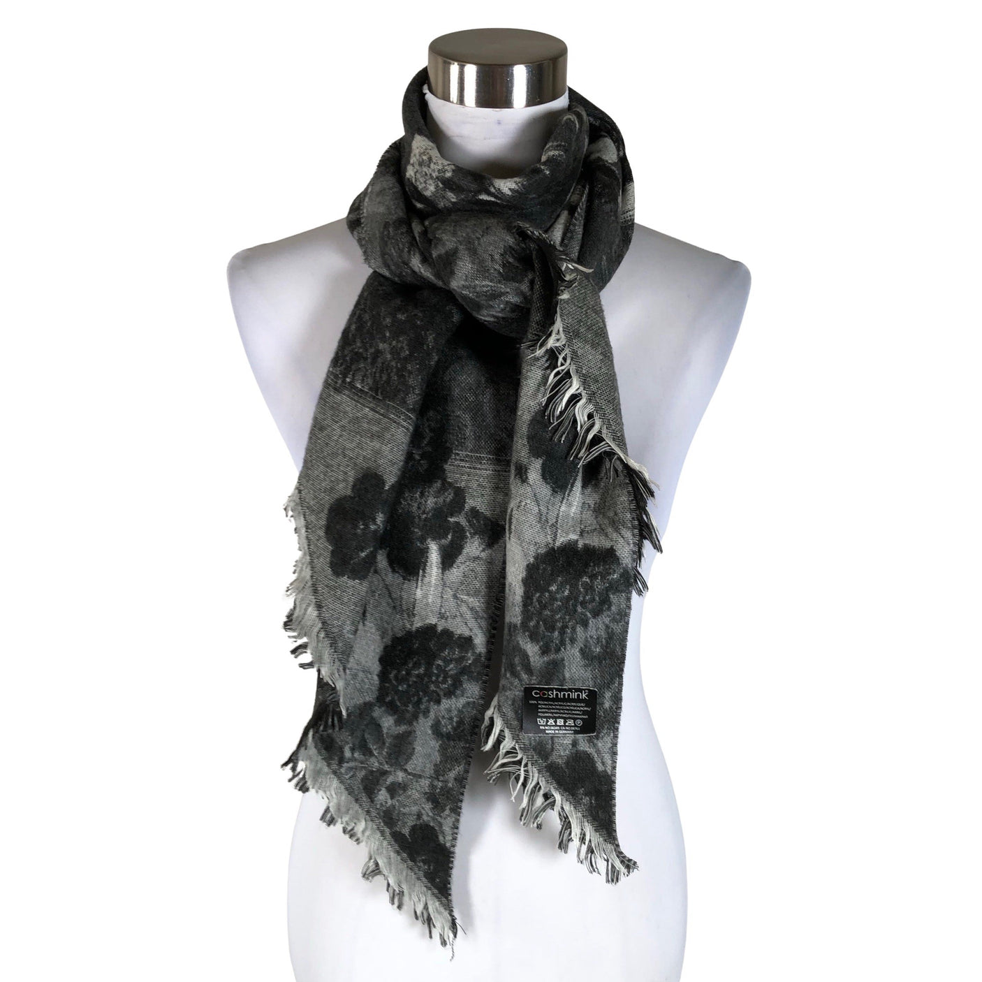 Unisex Cashmink - Scarf, size Maxi - Gray (1)