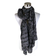 Unisex Second Female - Scarf, size Maxi - Gray ()
