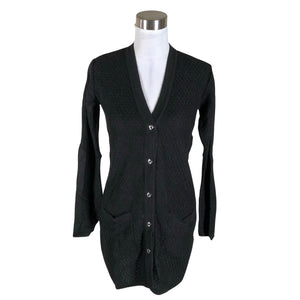 Unisex Alpa - Cardigan, size 38 - Black (1)