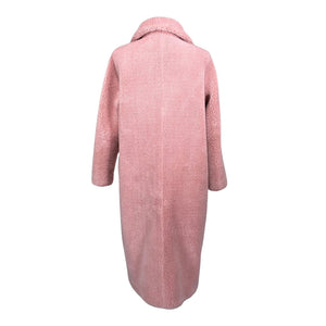 Unisex Stand Studio - Faux fur coat, size 36 - Light pink (2)