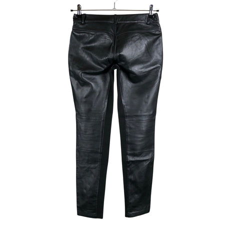 Unisex Gestuz - Leather pants, size 36 - Black (2)