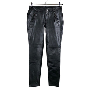 Unisex Gestuz - Leather pants, size 36 - Black (1)