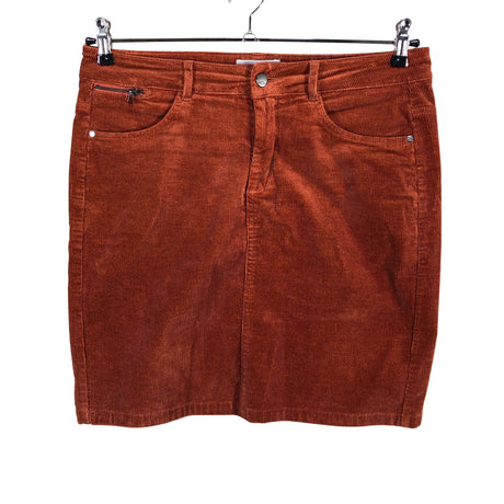 Unisex Fransa - Fabric skirt, size 38 - Brown ()