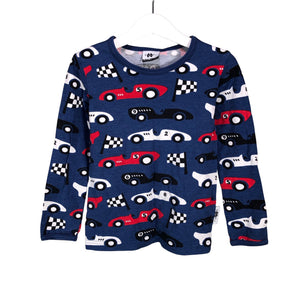 Unisex PaaPii - Tricot shirt, size 104 - 110 - Blue (1)